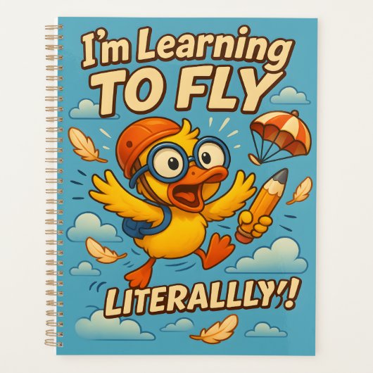 Leren vliegen (letterlijk!) Academische planner (Voorkant)