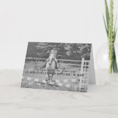 LEREN VLIEGEN MET WENSKAART BEDANKKAART (Voorkant)