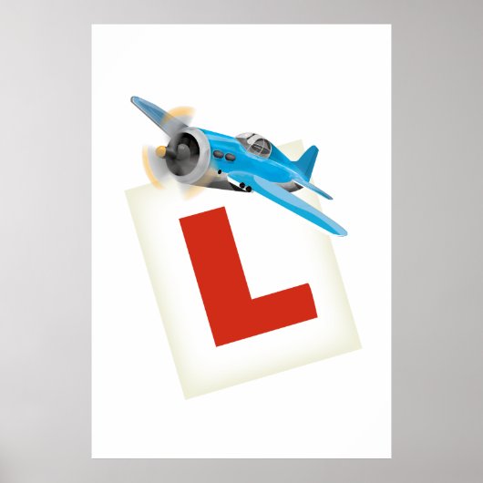 Leren vliegen poster (Voorkant)