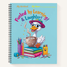 Leren vliegt Verrijdbare ganzen notebook – Terug n