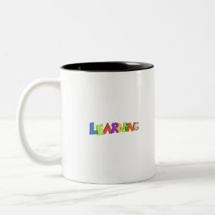 Leren voor leraren en Kinderen Tweekleurige Koffiemok