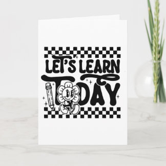 Leren we vandaag leraar leerling eerste dag terug  kaart
