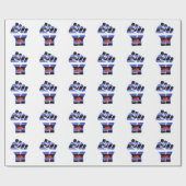 LEREN WEERSTAND VUIST CADEAUPAPIER (Vlak)