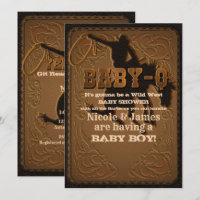 Leren Western Wild West Cowboy BABY-Q BBQ