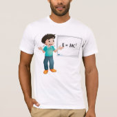 Leren Wiskunden Mannen T-shirt (Voorkant)