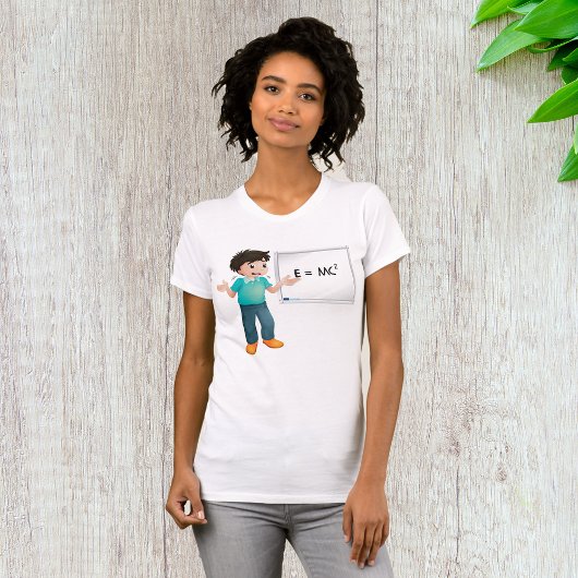 Leren Wiskunden Vrouwen T-shirt