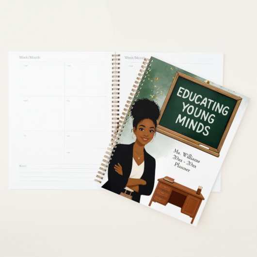 Lerende Jonge Geesten Leraren Planner (Display)