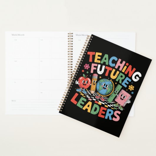 Lerende Toekomstige Leiders Groovy Leraar Planner (Display)