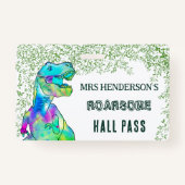 Lerenterhuis Pass Dinosaur Roarsome Badge (Voorkant)