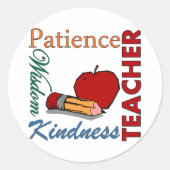 LERER RONDE STICKER (Voorkant)