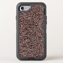 Lereren look donkerbruin chocolade roestige uitstr