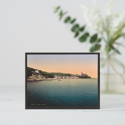 Lerici, Spezia, Italië  Fotochrom Briefkaart (Staand voorkant)
