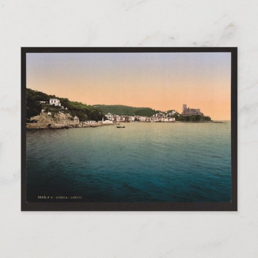 Lerici, Spezia, Italië  Fotochrom Briefkaart (Voorkant)