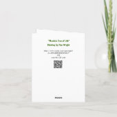 Leringen van de Boom des Levens Kaart (Achterkant)