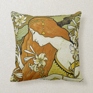 L'Ermitage Art Nouveau Floral Kussen