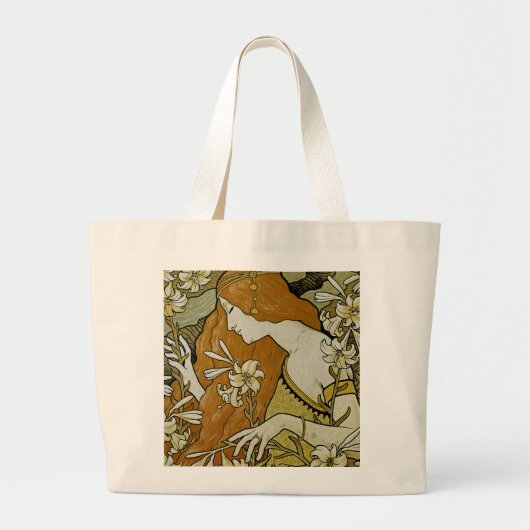 L'Ermitage Art Nouveau Grote Tote Bag (Voorkant)