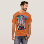 Leroy Neiman Rocky retro T-shirt (Voorkant volledig)