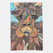 Leroy the Llama Kitchen Towel Theedoek (Verticaal)