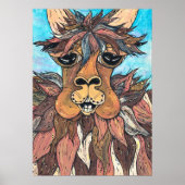 Leroy the Llama Print (Voorkant)