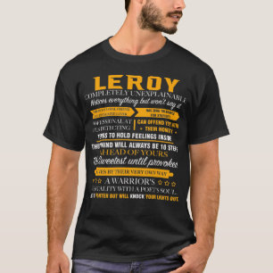 LEROY volledig onverklaarbaar T-shirt