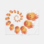 Leroy's Illusion Fleece Deken (Voorkant (Horizontaal))