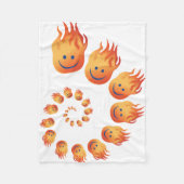 Leroy's Illusion Fleece Deken (Voorkant)