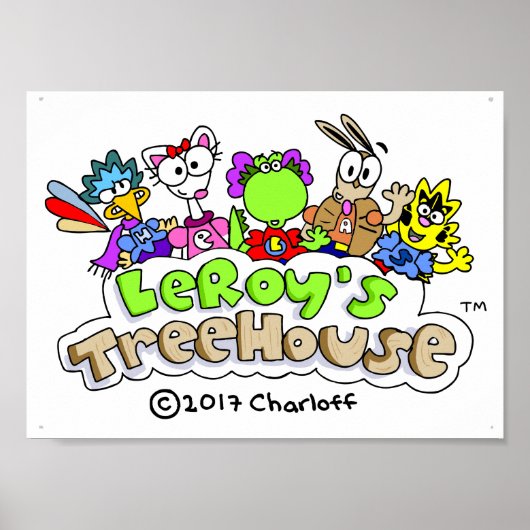 LeRoy's Treehouse Poster (Voorkant)