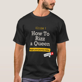 Les 1 - Hoe een koningin te prikken - Donker T-shirt
