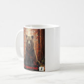 Les 2: Beer betekent rood Koffiemok (Voorkant links)