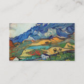 Les Alpilles (F724) Van Gogh Fine Art Visitekaartje (Achterkant)
