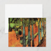 Les Alyscamps, Autumn Leaves van Vincent van Gogh (Voorkant / Achterkant)