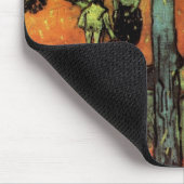 Les Alyscamps, Autumn Leaves van Vincent van Gogh Muismat (Hoek)