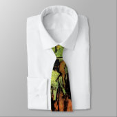 Les Alyscamps, Autumn Leaves van Vincent van Gogh Stropdas (Gebonden)