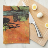 Les Alyscamps, Autumn Leaves van Vincent van Gogh Theedoek (Quarter Fold)