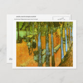 Les Alyscamps: Autumn Leaves, Vincent Van Gogh Briefkaart (Voorkant / Achterkant)