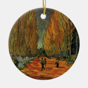 Les Alyscamps (Begraafplaats) door Vincent van Gog Keramisch Ornament