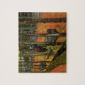 Les Alyscamps (Begraafplaats) door Vincent van Gog Legpuzzel (Verticaal)