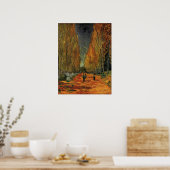 Les Alyscamps (Begraafplaats) door Vincent van Gog Poster (Keuken)