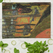 Les Alyscamps (Begraafplaats) door Vincent van Gog Theedoek (Gevouwen)