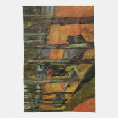 Les Alyscamps (Begraafplaats) door Vincent van Gog Theedoek (Verticaal)