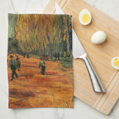 Les Alyscamps (Begraafplaats) door Vincent van Gog Theedoek (Quarter Fold)