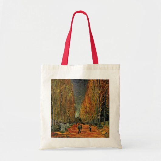 Les Alyscamps (Begraafplaats) door Vincent van Gog Tote Bag (Voorkant)