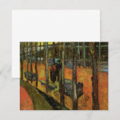 Les Alyscamps (begraafplaats) van Vincent van Gogh (Voorkant / Achterkant)