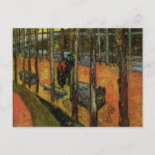 Les Alyscamps (begraafplaats) van Vincent van Gogh Briefkaart (Voorkant)