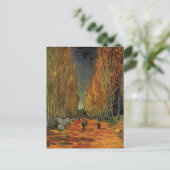 Les Alyscamps (begraafplaats) van Vincent van Gogh Briefkaart (Staand voorkant)