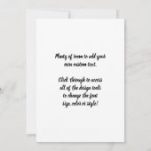 Les Alyscamps (begraafplaats) van Vincent van Gogh Kaart (Achterkant)