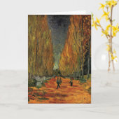 Les Alyscamps (begraafplaats) van Vincent van Gogh Kaart (Gele Bloem)