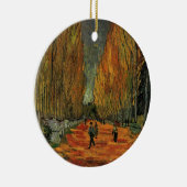 Les Alyscamps (begraafplaats) van Vincent van Gogh Keramisch Ornament (Rechts)