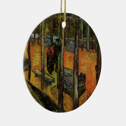 Les Alyscamps (begraafplaats) van Vincent van Gogh Keramisch Ornament (Rechts)