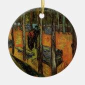 Les Alyscamps (begraafplaats) van Vincent van Gogh Keramisch Ornament (Voorkant)